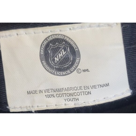 NHL Chicago Blackhawks Baseball Cap Hat Officially Licensed Black Adjustable - Picture 6 of 7